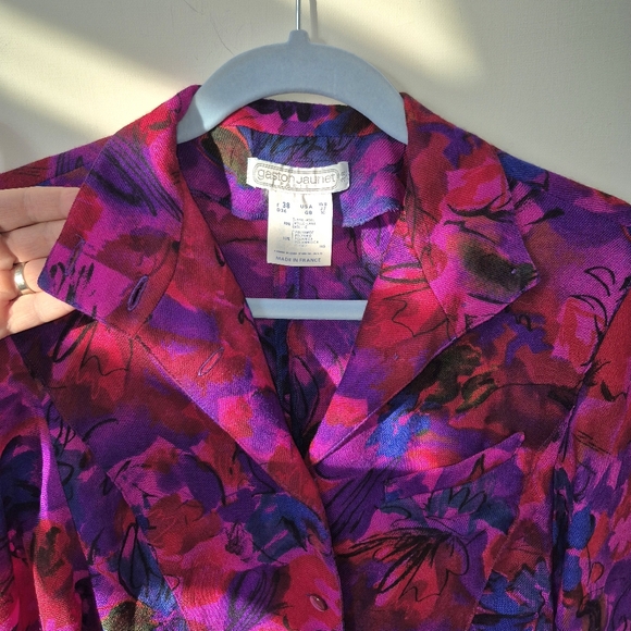 Vintage Masterpiece - Midi Circle Skirt and Tailored Blazer Top-Stunning - Picture 5 of 14